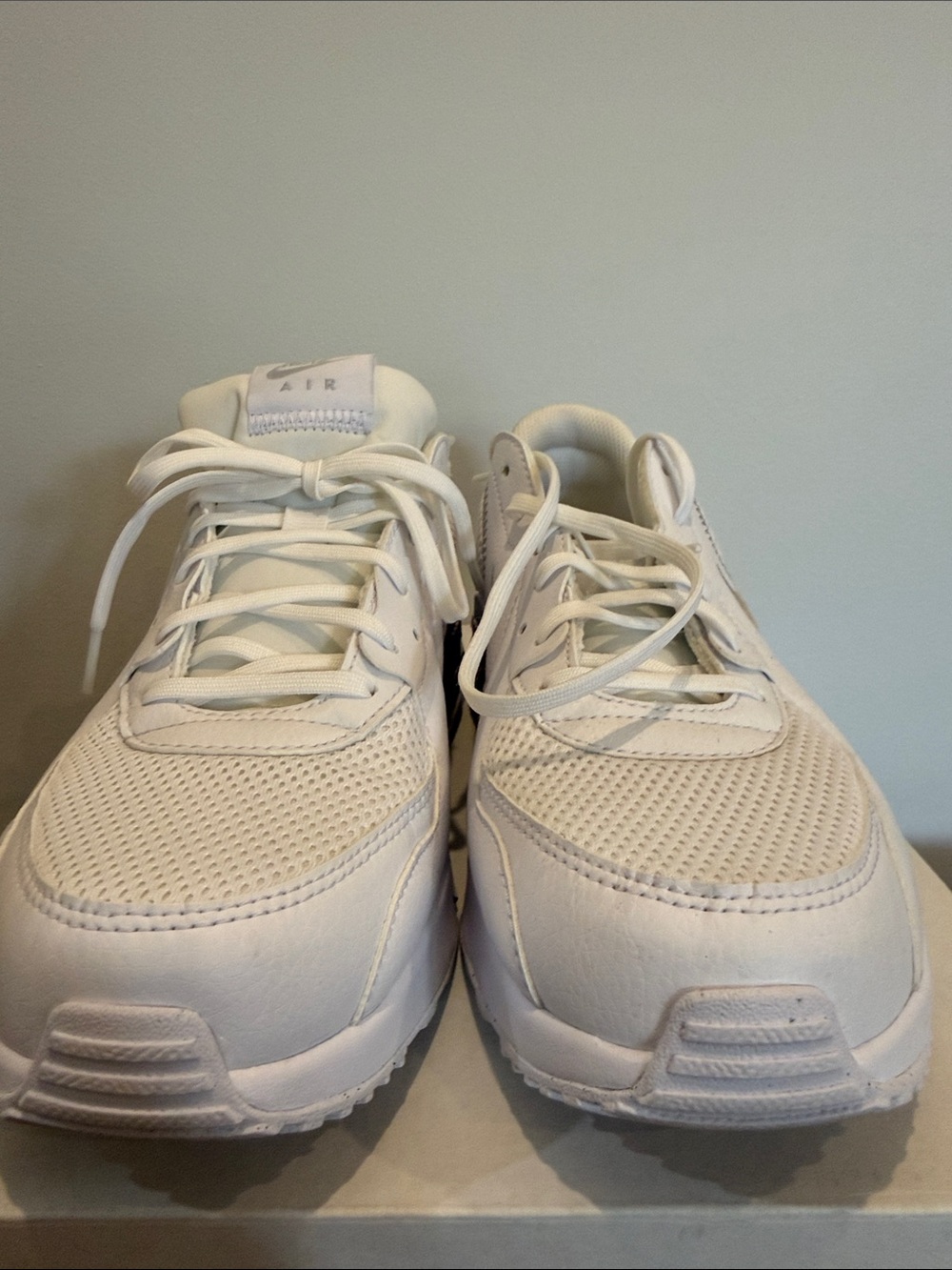 Women’s Nike Air Max Excee White and Grey Athletic Shoes Size 12 - Picture 4 of 7